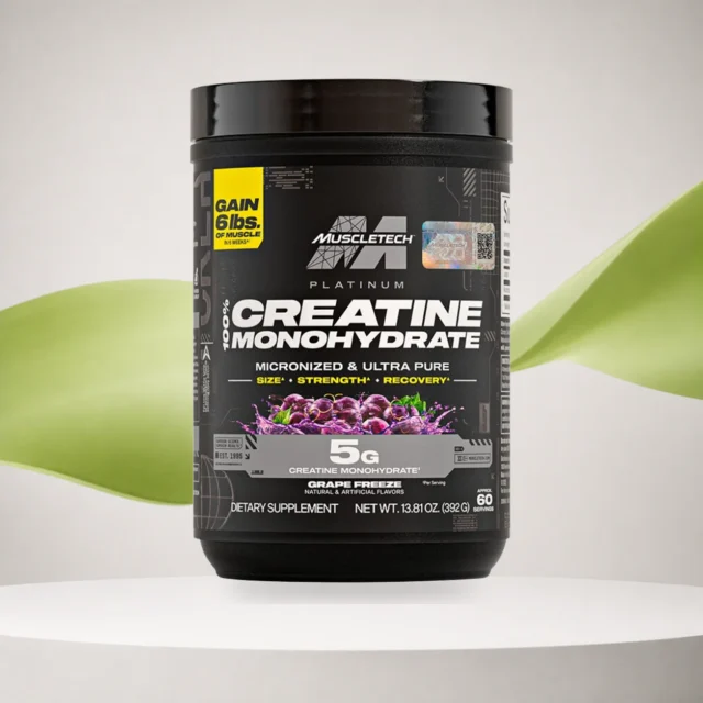 Platinum Creatina Monohidratada 60 Serv Muscletech Con Sabor