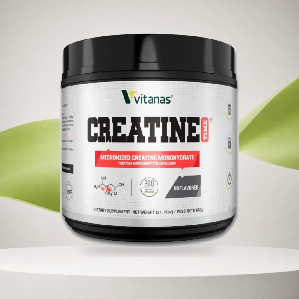 Creatine Time Creatina Monohidratada Micronizada 600gr Vitanas