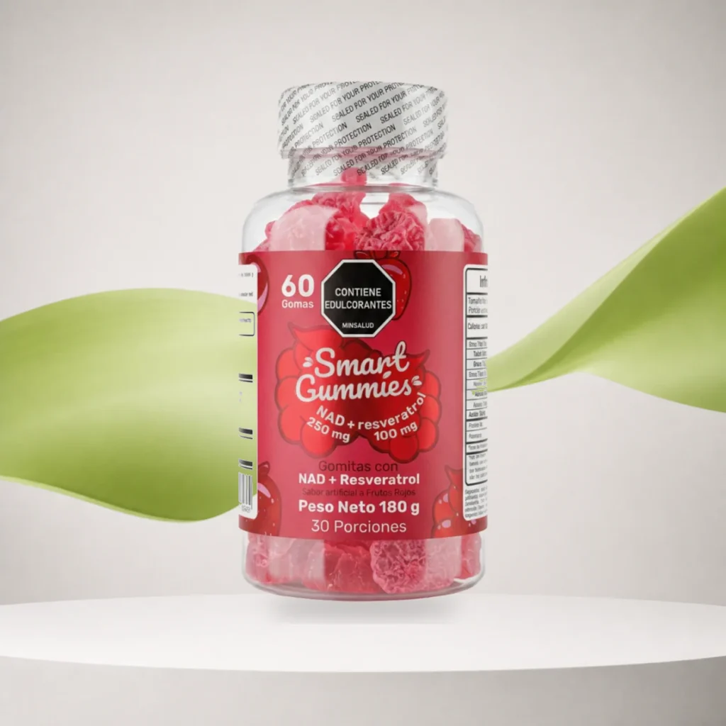 Nad + Resveratrol 60 Gomas Smart Gummies