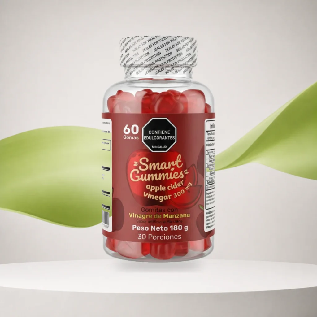 Vinagre de Manzana 60 Gomas Smart Gummies