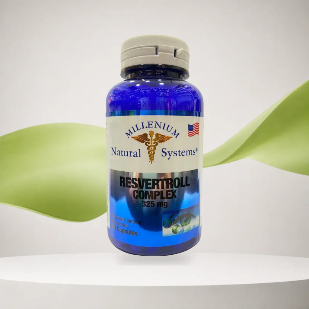 Resveratrol Complex 325mg 100 Cáps Natural Systems