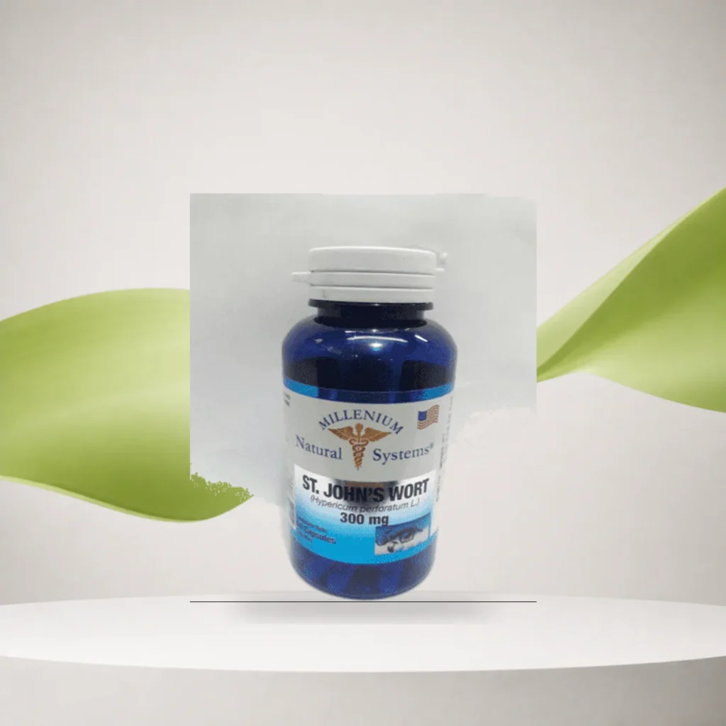 St. John´s Wort 300mg Hierba De San Juan 60 Cáps