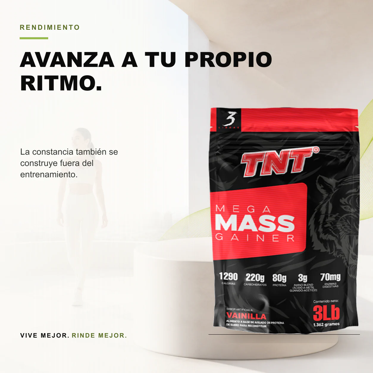 TNT PROTEINA MEGA MASS GANER 3 LIBRAS - Image 3