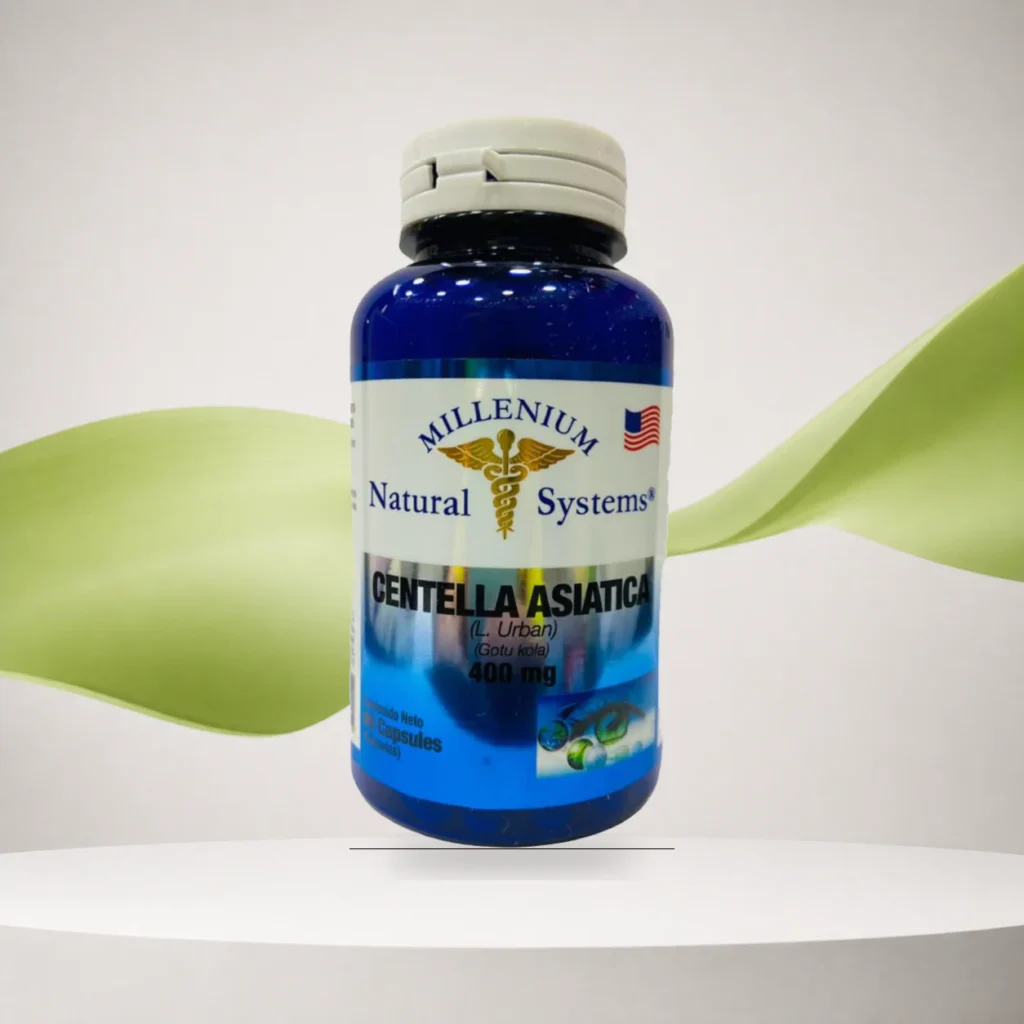 Centella Asiatica Gotu Kola 400mg 60 Softgels Natural Systems