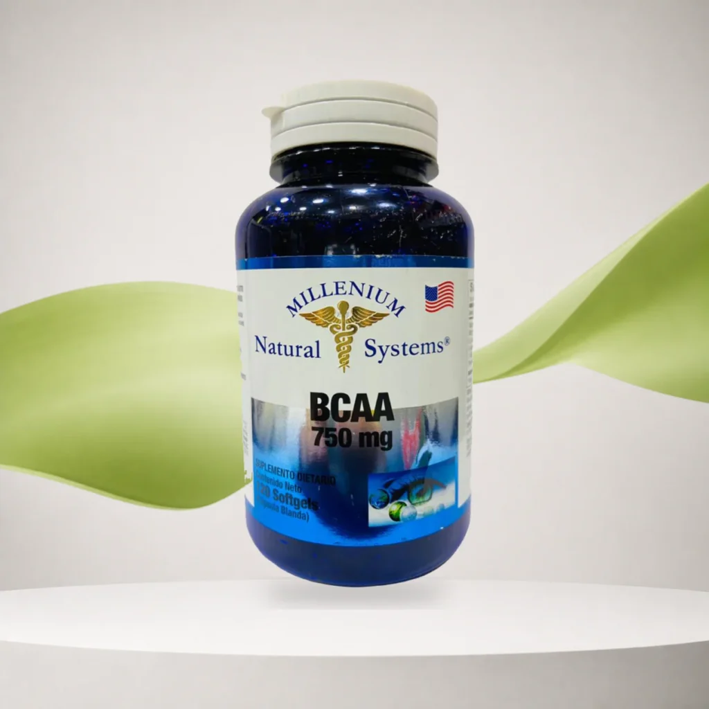 BCAA´S 750mg 120 Softgels Natural Systems