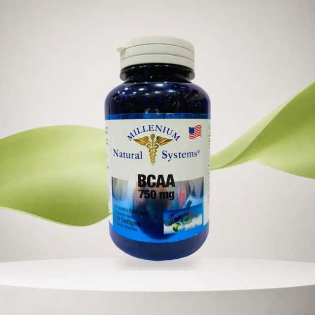 BCAA´S 750mg 120 Softgels Natural Systems