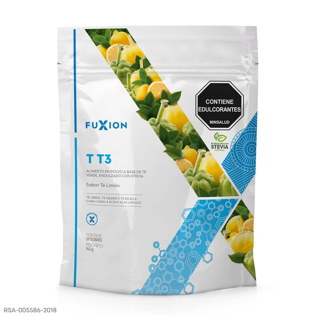 T T3 Fuxion — DOYPACK 28 x 5 g