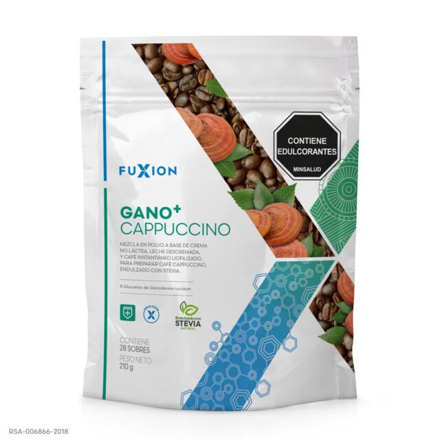 GANOMAS CAPPUCCINO Fuxion — DOYPACK 28 x 5 g